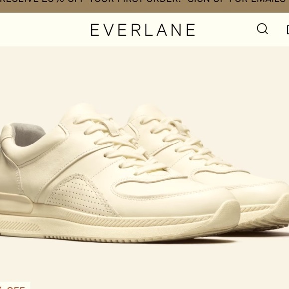 Everlane Shoes - Everlane pink beige trainers / sneakers shoes 8 classic fall athletic casual